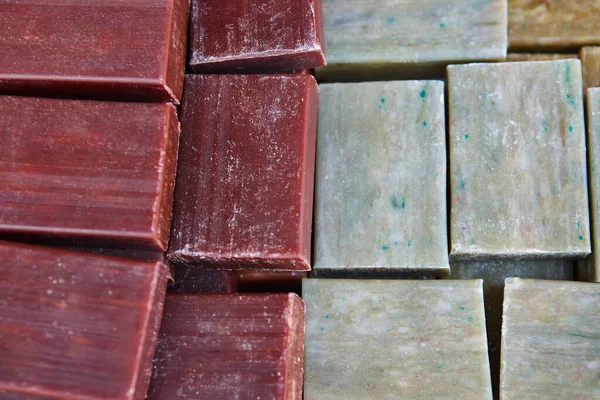 Handmade Soap Bars Natural Aromatherapy Cosmetics Organic Products — Foto Stock
