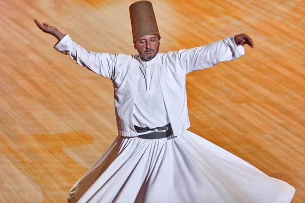 Dervish Spirituality Traditional Ceremony Mevlana Culture Center Konya Turkey — Stock Fotó