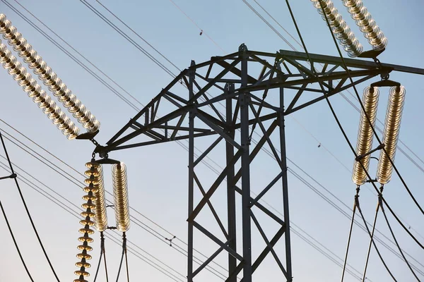 전력선 에너지 산업용 — 스톡 사진
