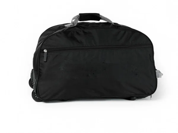 Travel Bag Wheels Isolated White Background Luggage — Stock Photo, Image