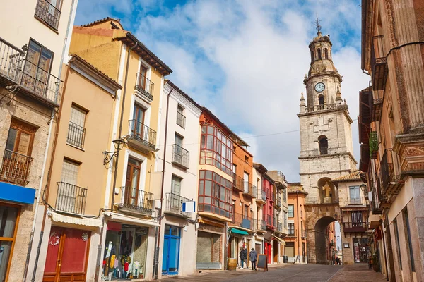 托罗市传统街道 有彩色立面 西班牙萨莫拉 — 图库照片