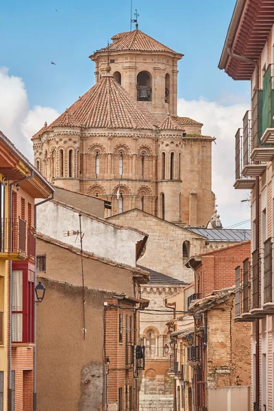 罗马风格和哥特式教堂 Colegiata Toro 西班牙萨莫拉 — 图库照片