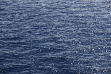 Mavi deniz arka planı. Deniz dalgaları. Deniz manzarası arkaplanı