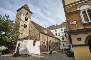 St. Ruperts Kilisesi. Romantik tarzda. Viena Şehir Merkezi. Avusturya