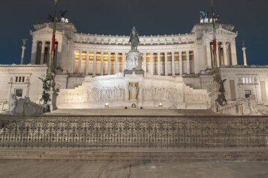 Victor Emmanuel Anıt II. Altare della patria. Roma, İtalya