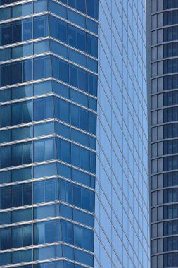 Madrid skyline. Five towers area. Financial and embassies center. Spain clipart