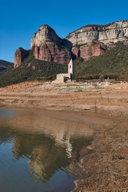Sau su deposu. İklim değişikliği ve çölleşme. Katalonya 'da kuraklık. İspanya