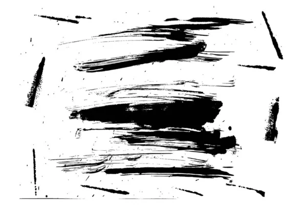 Disegnare Mano Schizzo Scheggia Spruzzare Versare Vernice Isolato Bianco — Vettoriale Stock