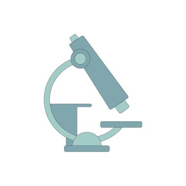 Mikroskop. Laboratuvar ekipmanları. Optik cihaz. Büyüteç. Araştırma aracı.
