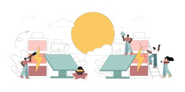 Alternatif enerji kaynağı. Güneş panelleri