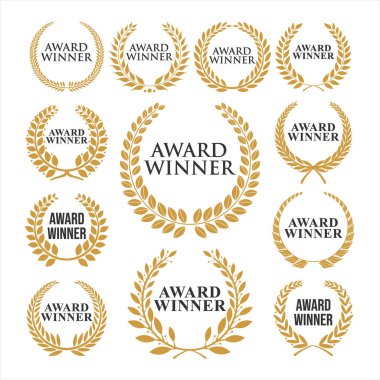 Ödül sahibi defne çelengi koleksiyonu amblemi