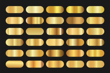 Metalik altın gradyanlar zarif altın gradyanlar sergileniyor. 