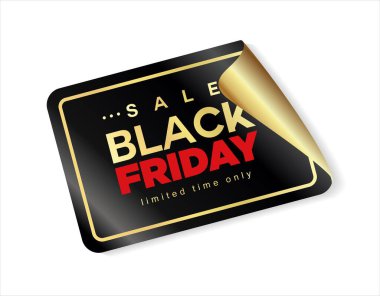 Kara Cuma rozetleri, etiket, satış ve promosyon etiketleri, Kara Cuma indirimli pankartlar 