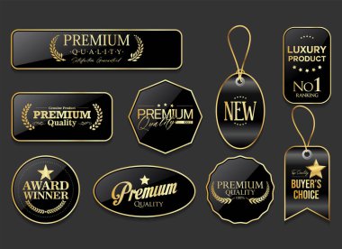 Kaliteli ödül sahibi, altın ve siyah rozet ve amblem koleksiyonu sahibi, hisse senedi illüstrasyonu ödüllü, altın ve siyah rozetli ve amblem koleksiyoncu.