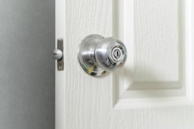 The door knob is being found that caused the COVID 19 infection. Doorknob lock handle home security close.