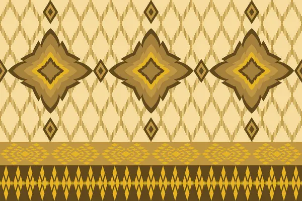 Dekoratif vektörsüz geleneksel kıyafet tasarımları ve arka plandaki Aztek kabile süslemeleri ile Amerikan yerlileri için el yapımı güzel sanat renkleri..