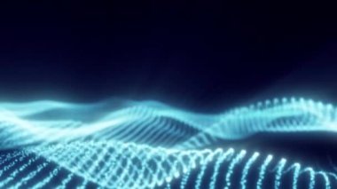 Moda Soyut Dalga Dijital Hareketi Grafiksel Arkaplanı