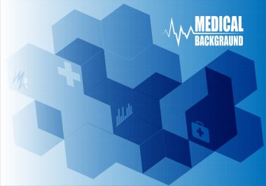 Arka plan için vektör tıbbi merdiven. Vektör illüstrasyonu