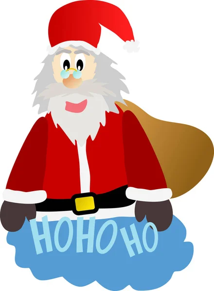 Obrázek Santa Clause Dárky — Stockový vektor