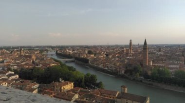 İtalya, Verona 'da gün batımı