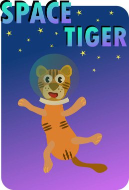 Bir uzay kaplanı görüntüsü