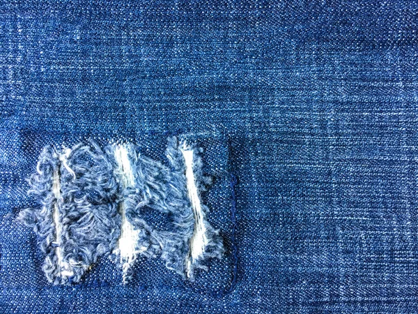 Nahaufnahme Blue Jeans Denim Hintergrund Und Textur — Stockfoto