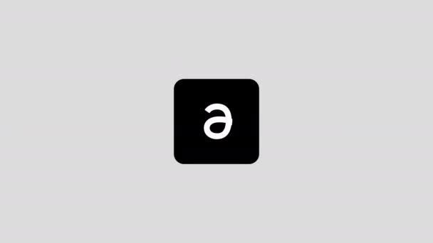 Logo Thread Mengungkapkan Meta Instagram Twitter App Threads Instagram App — Stok Video