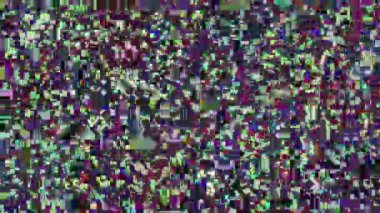 Analog Statik Gürültü dokusu örtüşüyor. Yoğun Renkli Gürültü Düzeni. Sinyal beyaz gürültü objeleri yok. VHS Arızası. Kötü televizyon sinyali. CRT dönüşümleri. Bozulmuş VCR