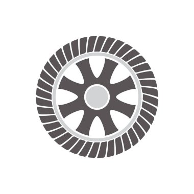 Lastik logosu, amblemler ve amblemler. vektör illüstrasyonu