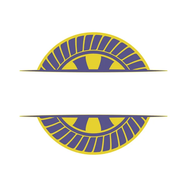 Tire Logo Emblems Insignia Vector Illustration Stock Illustration