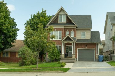 Kanada posta kutusu, beyaz arkaplanda izole