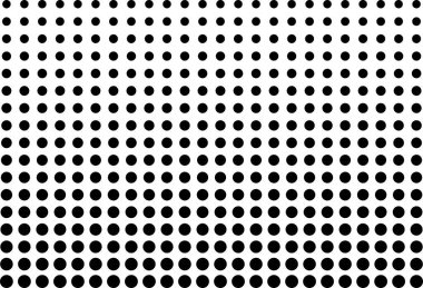 Yarım ton eğimli soyut arkaplan dokusu. Küçük dairesel şekil. Vektör illüstrasyonu