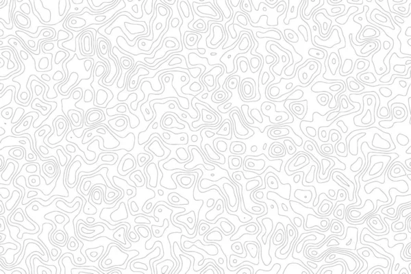 Abstrakter Hintergrund Des Topographic Contour Line Pattern Vektorillustration — Stockvektor