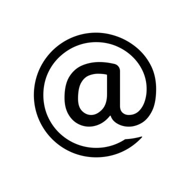 İşaret simgesinde. Düz vektör illüstrasyonu