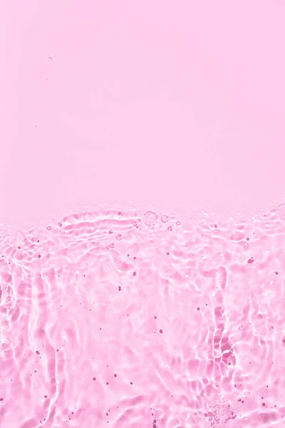 Знамя Розового Абстрактного Водного Фона Текстуры Рябью Волнами Копирование Пространства — стоковое фото