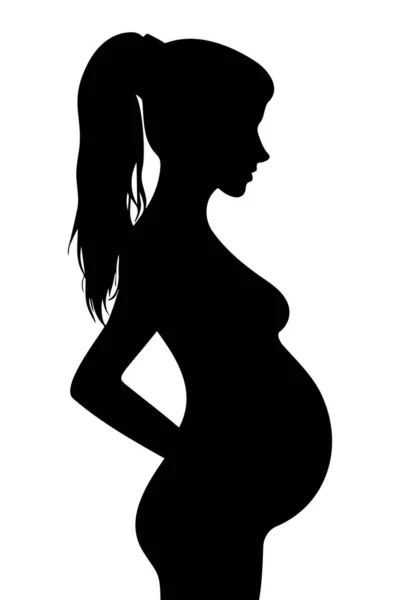 128,097 Pregnant Silhouette Vector Images 