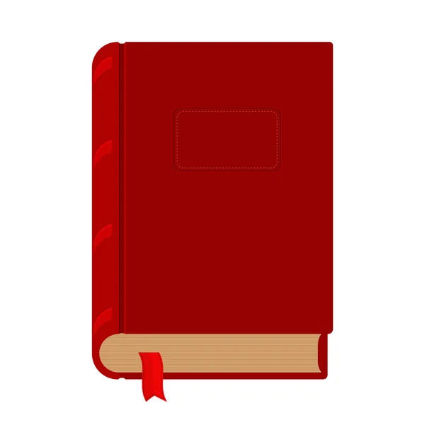 Book Study Bookmark Icon Symbol Flat Vector Illustration — Stock Vector