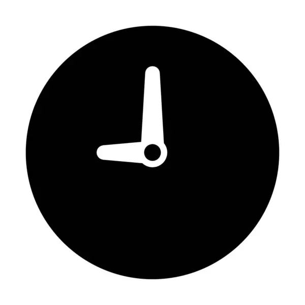 Символ Піктограми Годинника Векторні Ілюстрації — стоковий вектор