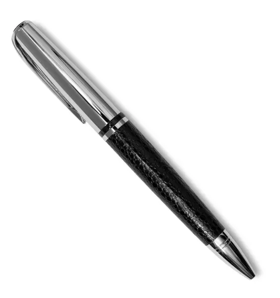 Elegante Pen Geïsoleerd Witte Achtergrond — Stockfoto