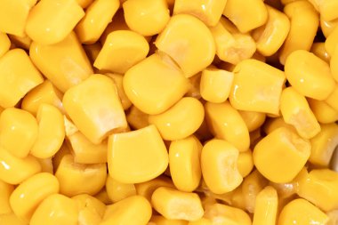 Tatlı mısır taneleri soyut bir arka plan. Tam çerçeve