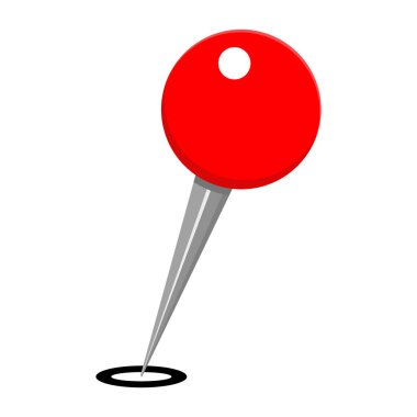 Eğimli konum simgesi simgesi. vektör illüstrasyonu