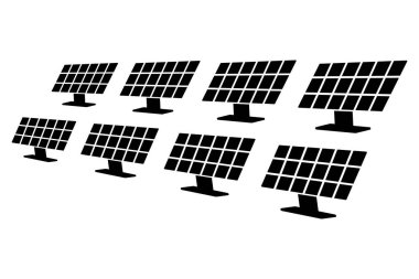 Güneş çiftliği simgesi