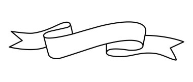 Eğri kurdele afişi tasviri