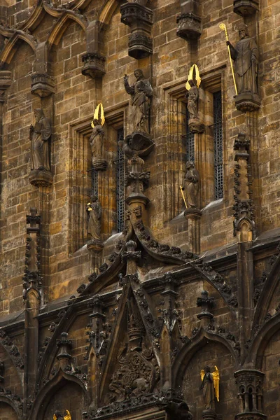 프라하 019 비투스 바츨라프 아달베르트 대성당 이탈리아어 Metropolitan Cathedral Vitus — 스톡 사진