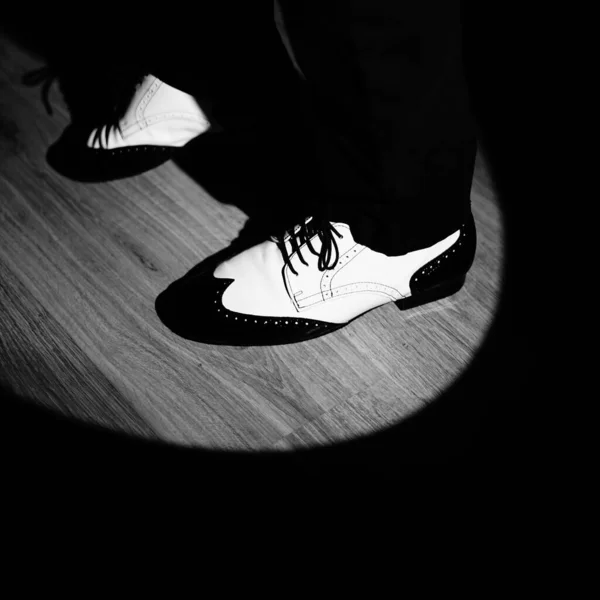 Muž Tanečník Učitel Tanec Nočním Klubu Taneční Sál Jazz Taneční — Stock fotografie