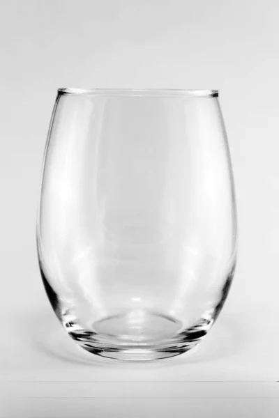 Ein Stahlloses Weinglas — Stockfoto