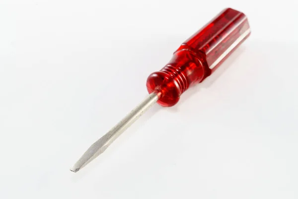 Red Handled Screwdriver — Stock Photo, Image