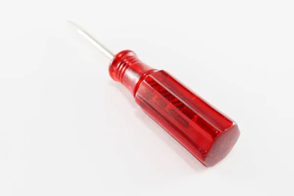 Red Handled Screwdriver — Stock Photo, Image