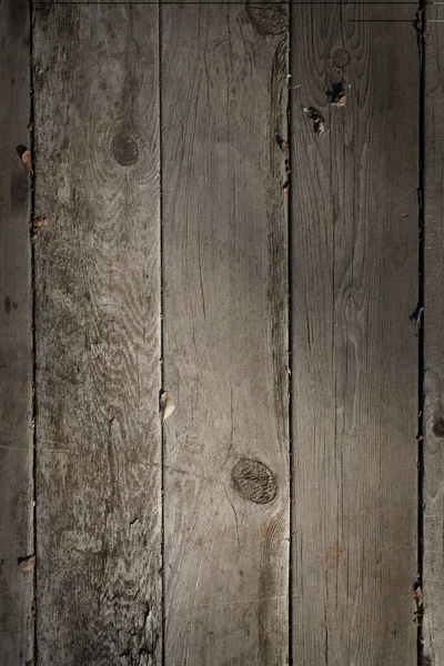 老灰色木板背景 — 图库照片