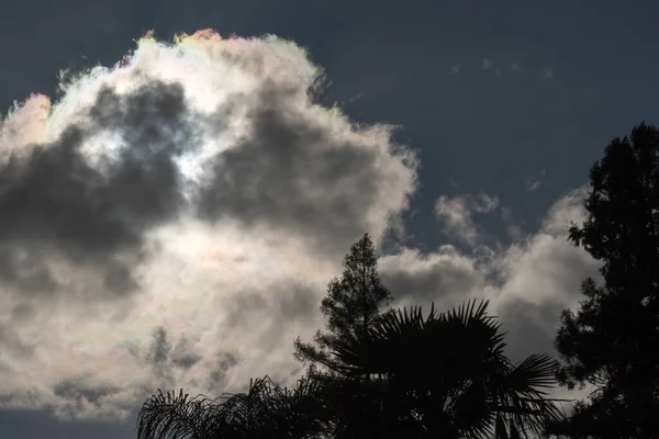 Zon Achter Wolken — Stockfoto